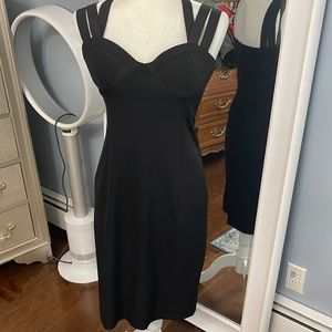 Michael Kors Collection Black Cocktail Dress - image 1